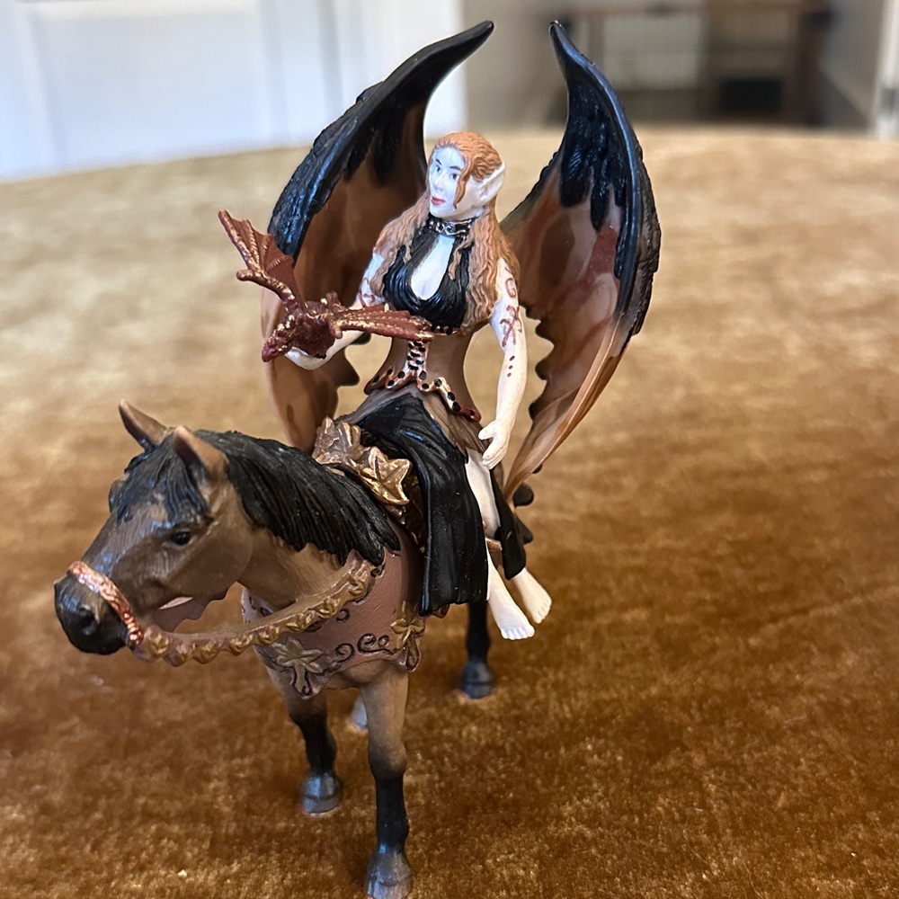 Fantasy Warrior Action Figure with Horse